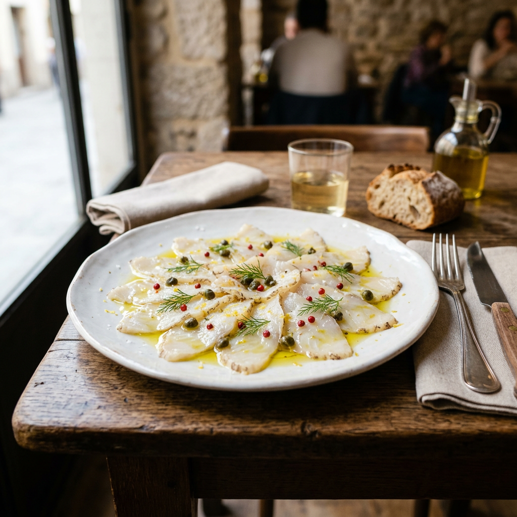 Carpaccio de Bacalao