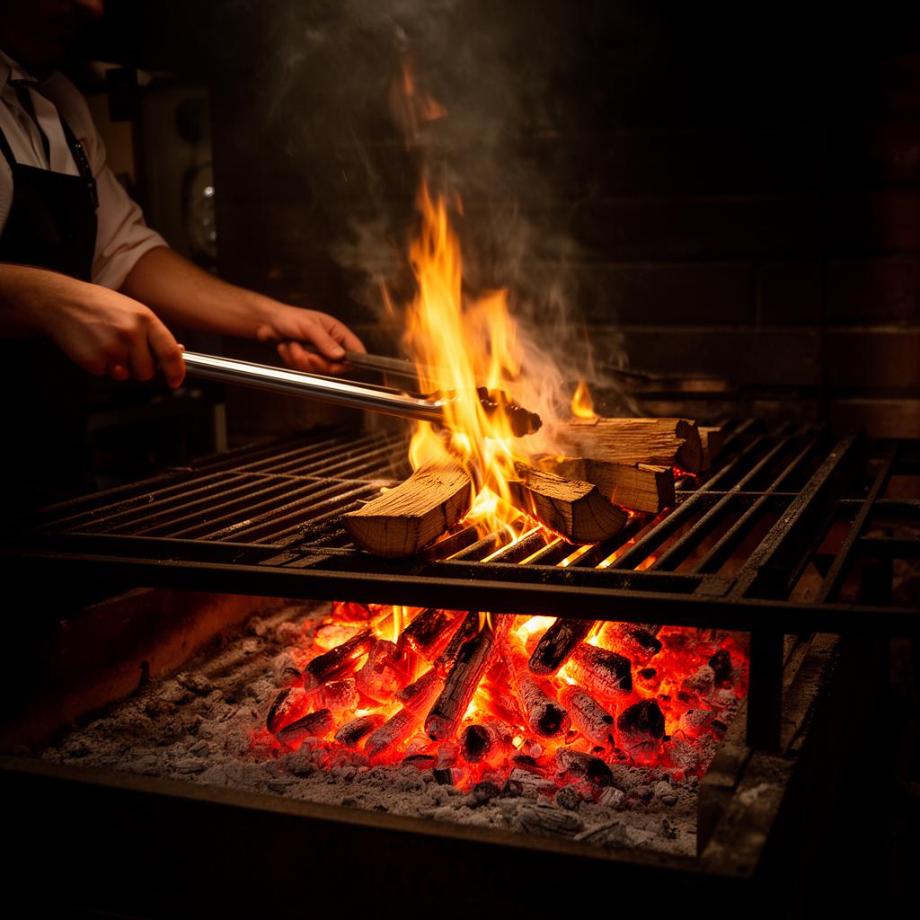 Brasa de leña